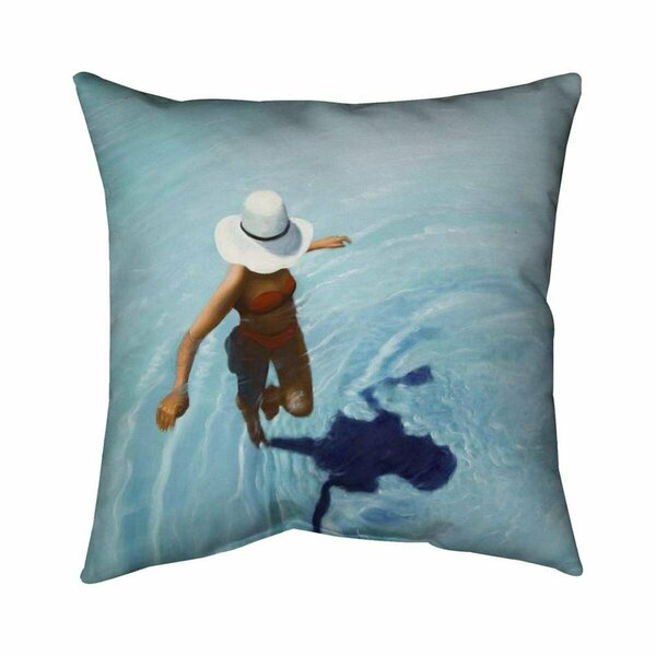Begin Home Decor 20 x 20 in. on Vacation-Double Sided Print Indoor Pillow 5541-2020-FI64
